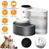 Smart Pet Water Fountain Automatic  Water Dispenser 3L/101OZ Cordless Rechargeable Dog Water Fountain Self-Refill with 3 Adjustable Volume 3 Time I
