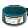 Heated Water Bowl for Dog  74.4OZ Heating Water Dish IP67 Waterproof Thermal Water Bowl Heated Pet Bowl Dog Water Feeder Bowl for Dog