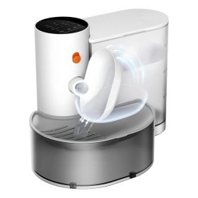 Smart Pet Water Fountain Automatic  Water Dispenser 3L/101OZ Cordless Rechargeable Dog Water Fountain Self-Refill with 3 Adjustable Volume 3 Time I