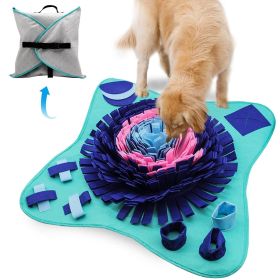Snuffle Mat for Dogs 25x25 inch Dog Snuffle Mat Interactive Feed Game for Boredom Encourages Natural Foraging Skills and Stress Relief for S