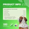 Canine Soft Chews Green Lawn Maintenance Enzymes Cranberry Extract Probiotics Dog Supplement for All Breeds & Sizes Digestion