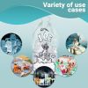Pack of 500 Drawstring Ice Bags 11 x 18. Crystal Ice Printed Bags 11x18. Thickness 1.5 mil. 8 lbs. BPA Free Food Grade Safe Metallocene Ice Bags