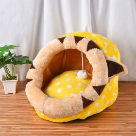 Warm Pet Bed, Kennel Tent House Pet Bed, Bed Winter Super Soft Pet Bed for Dogs, Self Warming and Improved Sleep Pets Bed (size: large)