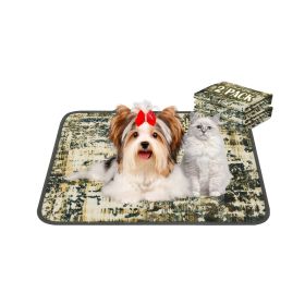 Washable Pee Pads for Dogs, 2 Pack Reusable Puppy Pads 36"x41" Super Absorbent Leakproof Dog Training Pads, Non-Slip Potty Pads for Floor, (size: 18"*24"(Pack of 2))